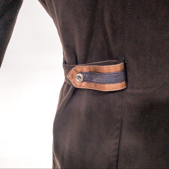 St. John Vintage S/M Adjustable Field Jacket Brown - Picture 2 of 15